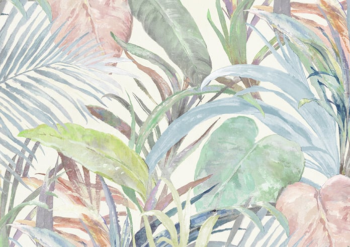 Los Angeles Velvet, Summer Breeze - Motorised Roman Blind - Image 7